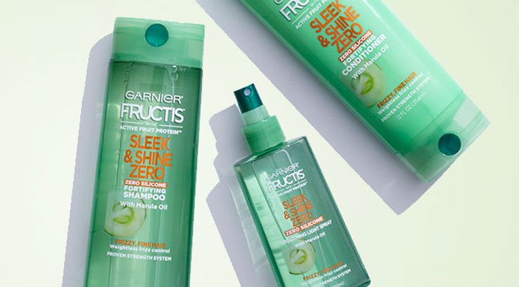 Fructis garnier on sale sleek and shine