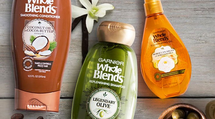 Whole Blends - Paraben Free and Sulfate Free Hair Care - Garnier