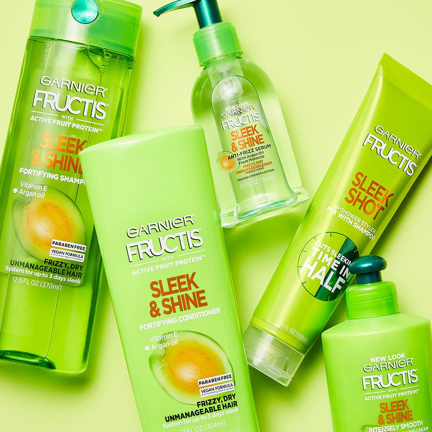 caliente Enfermedad infecciosa Convencional Cómo conseguir un cabello lacio y brillante - Consejos de peinado Fructis -  Garnier