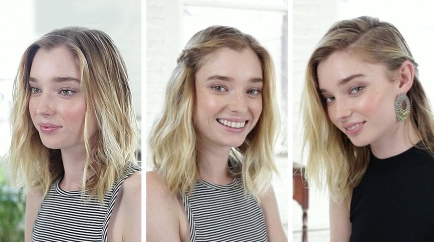 3 Air Dry Hair Looks Hair Tutorials Tips Tricks Garnier