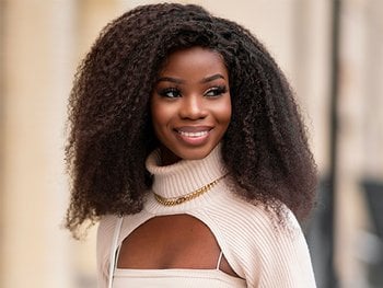 Coily Hair Bangs Garnier