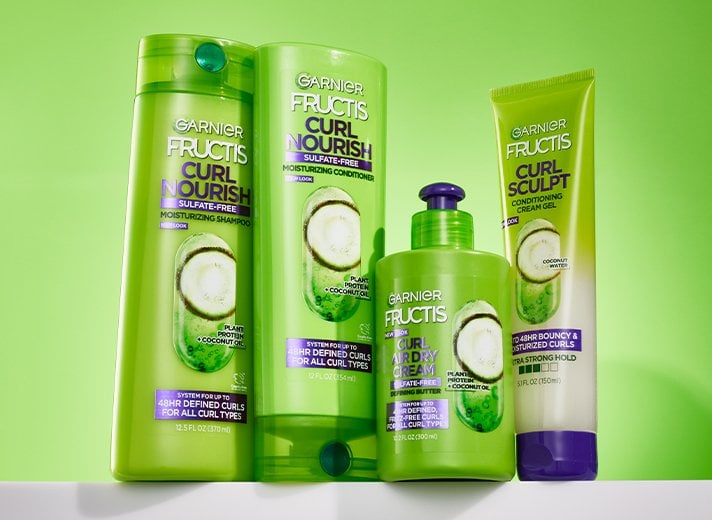 Garnier Fructis Curl Nourish Hair Care Collection