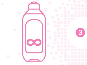 Garnier x LOOP micellar water bottle