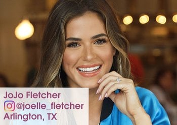 JoJo Fletcher at Garnier Event