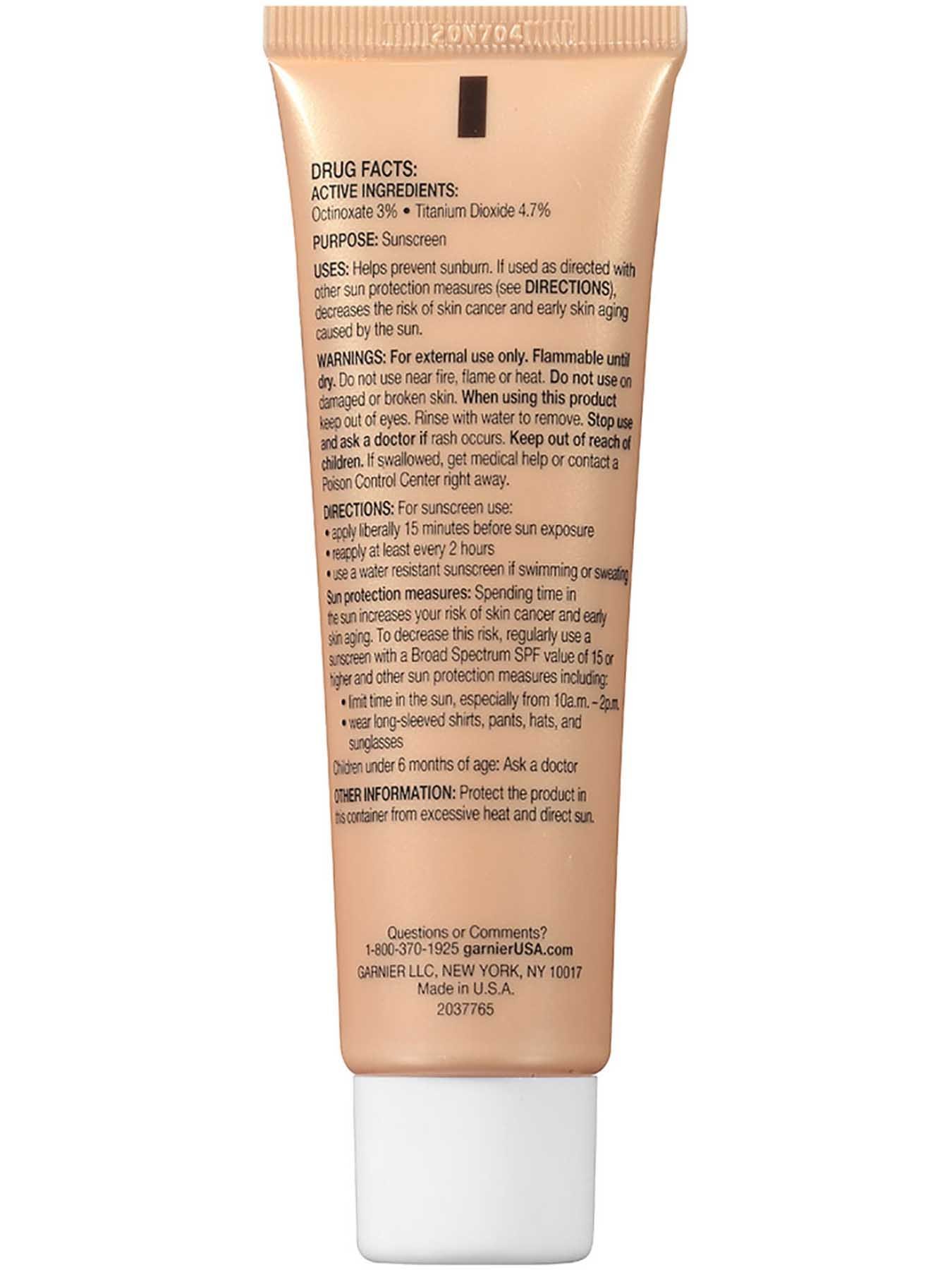Back view of BB Cream 5-in-1 Miracle Skin Perfector, Oily and Combination Skin, Medium.