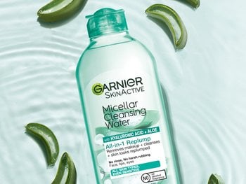 Garnier micellar water with hyaluronic acid