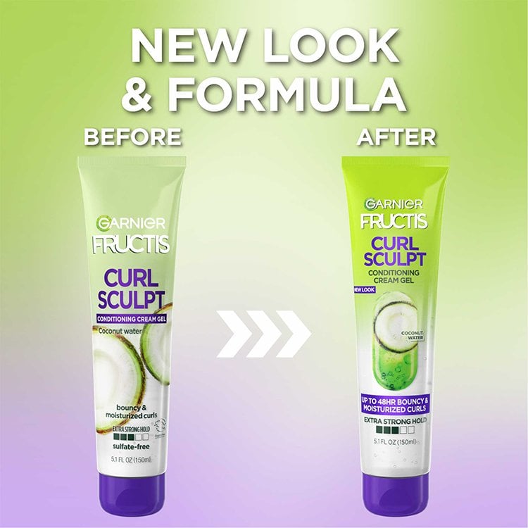 New look and formula before and after