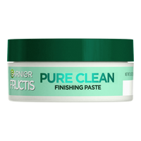 Front packaging of the Garnier Fructis Pure Clean Finishing Paste.