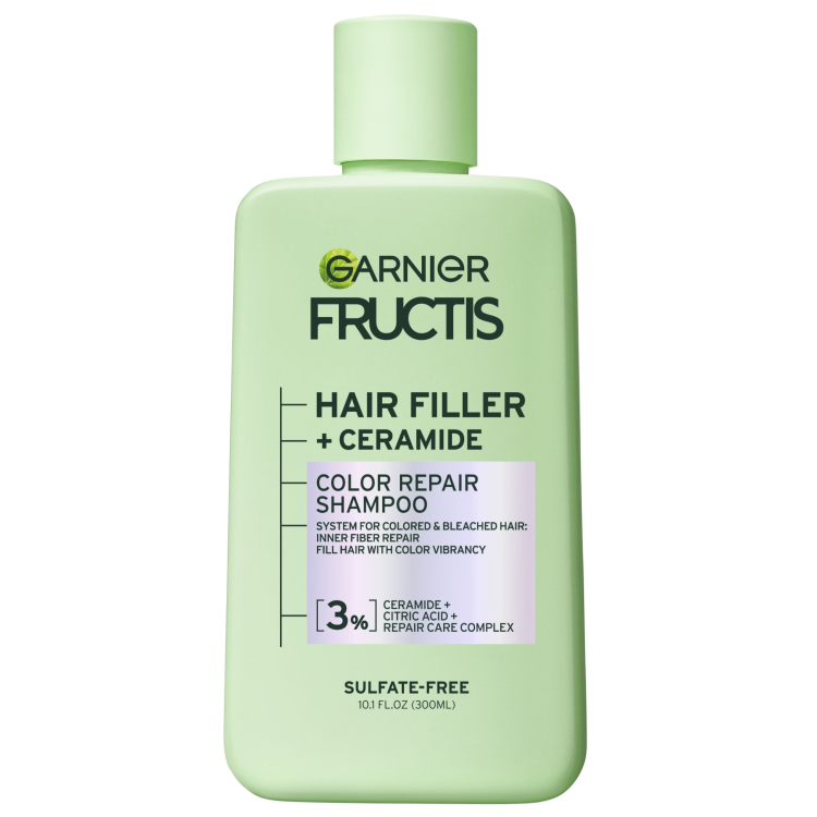 Hair Filler + Ceramide Color Repair Shampoo Pack Shot