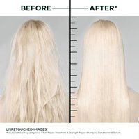 Before/After using Pre-Shampoo Hair Filler Treatment