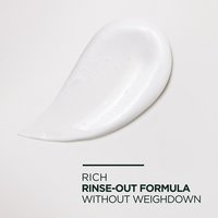 Rich, rinse-out formula without weighdown