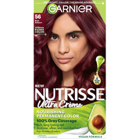 Medium Reddish Brown Hair Color Nutrisse Ultra creme Nourishing permanent color Gray Coverage - Garnier