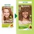 Dark Golden Blonde Before And After Nutrisse Nourishing Color Creme Honey DIP Dark Golden Blonde Nutrisse Ultra Creme - Garnier