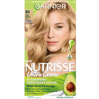 Light Buttery Blonde Hair Color Nutrisse Ultra Creme Nourishing permanent Color - Garnier