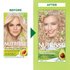 Extra Light Ash Blonde Hair Before And After Nutrisse Nourishing Color Creme White Chocolate Extra Light Blonde Gray Coverage - Garnier