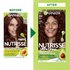 Deep Chestnut Brown Before And After Nutrisse Nourishing Color Creme Nutrisse Ultra Creme - Garnier