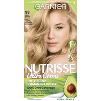 Light Golden Blonde Hair Color Nutrisse Ultra Creme Nourishing permanent Color - Garnier
