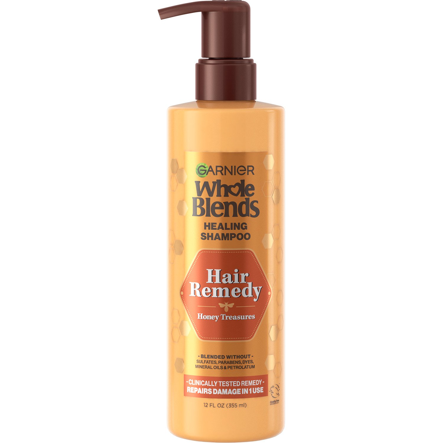 Garnier Whole Blends - Sulfate Free Shampoo Honey front